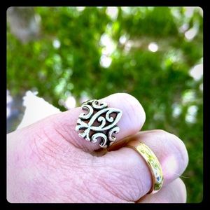 James Avery Icthus Ring size 5
